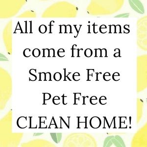 🍋 SMOKE FREE PET FREE HOME 🍋